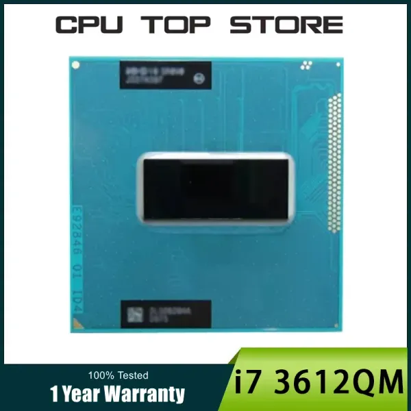 CPUS CORE I7 3612QM SR0MQ 2,1 GHz Quadcore HuitThread Ordintier Processeur de carnet CPU 35W Socket G2 / RPGA988B
