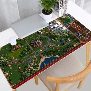 CPU Heroes of Might and Magic 3 Mats PC Gamer Gamer Computer Accessories Mouse Carpet Gaming ordinateur portable PAD de bureau de clavier