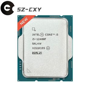 CPUS Intel Core I512400F I5 12400F 25 GHz 6Core 12thread CPU -processor 10nm L318M 65W LGA 1700 231120