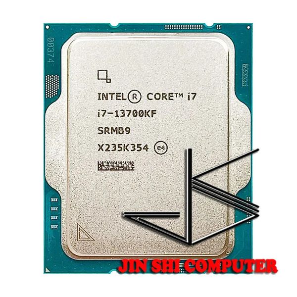 CPU Intel Core i713700KF i7 13700KF 34 GHz 16Core 24Thread CPU Procesador 10NM L330M 125W LGA 1700 Bandeja pero sin Enfriador 231120