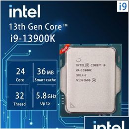 Processeur Intel Core I913900K I9 13900K 30 Ghz 24Core 32Thread Processeur Cpu 10Nm L336M 125W Lga 1700 Plateau Mais Sans Refroidisseur 231117 D Drop Dhmgi