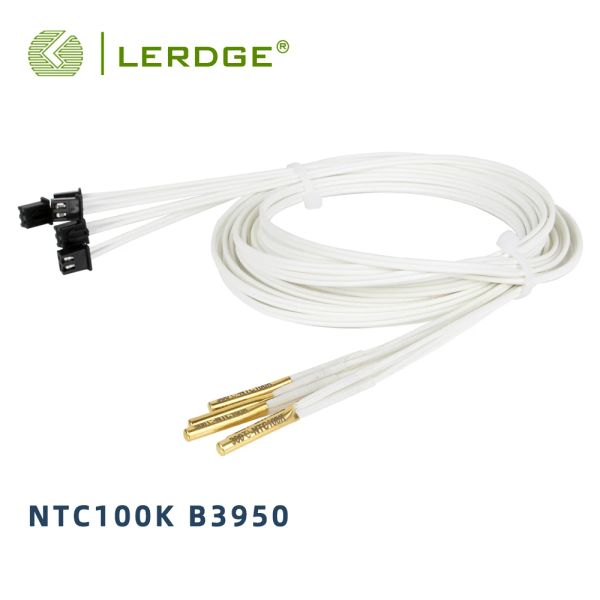 CPUS Lerdge Piezas de impresora 3D NTC 100K B3950 Termistor Alta temperatura Sensor de resistencia de filamentos de 300 grados Hotend Kit