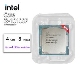 CPU's nieuwe Intel Core I310100F I3 10100F 3.6 GHz 4Core 8thread CPU -processor L2 = 1M L3 = 6M 65W LGA 1200 maar geen ventilator