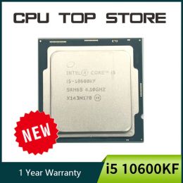 CPU New Intel Core i5 10600kf 4.1 GHz Sixcore Tweethread Processeur CPU 65W 12M LGA 1200