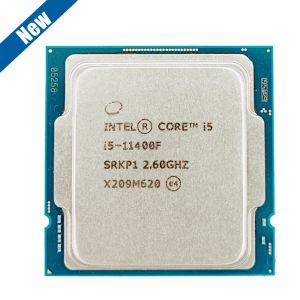 CPU's nieuwe Intel Core I5 11400F 2.6GHz Sixcore Tweethread CPU -processor L3 = 12M 65W LGA 1200 Geen ventilator