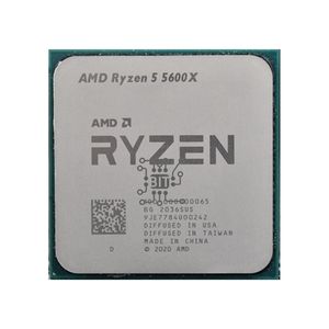 Processeurs Ryzen 5 5600X R5 37 GHz SixCore TwelveThread Processeur d'unité centrale 7NM 65W L332M 100000000065 Socket AM4 231120