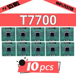 CPU utilisés 10pcs T7700 Processeur d'ordinateur portable CPU PGA 478 SLA43 SLAF7 2,4 GHz 4M 35W