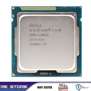 Processeurs utilisés Intel Core i7 3770 3,4 GHz 8 M 5,0 GT/s LGA 1155 SR0PK CPU processeur d'ordinateur de bureau 230925
