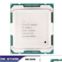 Cpu's Gebruikt Intel Xeon E5 2690 V4 Processor 2.6Ghz Veertien Kernen 35M 135W 14Nm Lga 2011-3 Cpu 230925 Drop Delivery Computers Netwerkin Dhxnq