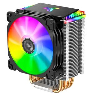 CR-1400 PWM 4PIN 12V Féline de boîtier PC d'ordinateur 5V 3pin Argb 4 Tour de chauffage Tour CPU Color Radiateur Radiateur Ventilateurs pour Intel AMD