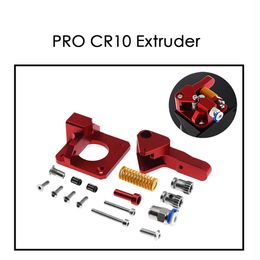 CR10 PRO Verbeterde Dual Gear MK8 Extruder Dubbele Katrollen Direct Aluminium Extruder voor Ender 3/5 CR10S PRO 3D Printer Onderdelen