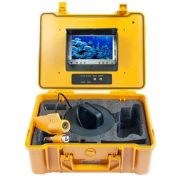 CR110-7A onder water vissen camera systeem 7 inch monitor 12 stks witte led enkele staaf camera met DVR - 230V Britse plug 100m + DVR