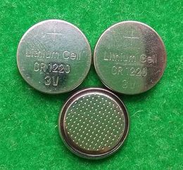 CR1220 3V Lithium Bouton Cell Battery Coin Cell pour les éclairages de montres 2000pcs / lot