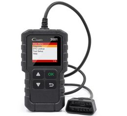 CR3001 Creader 3001 lecteur de Code V2.0 mise à jour gratuite à vie OBDII/EOBD lire le Code outil de Diagnostic automatique