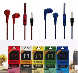 Écouteurs de crackle avec microphone Strong Bass 35 mm Musique de casque de sport pour l'iPhone 6Plus 6 Tablette mp3 de téléphone Samsung PC Wit6607028