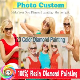 Craft Photo Force personnalisée 5d Velvet Canva 120 Color Diamond Paint