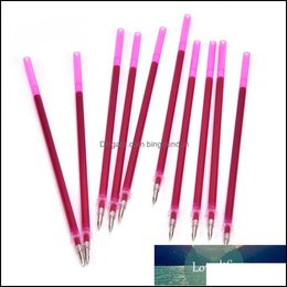 Outils d'artisanat 10pcs THAUX EN TIR Effilable Read Pens disparaissant Tissu à haute température stylo Forwork PU Cuir Mark Tool Drop Otpw4