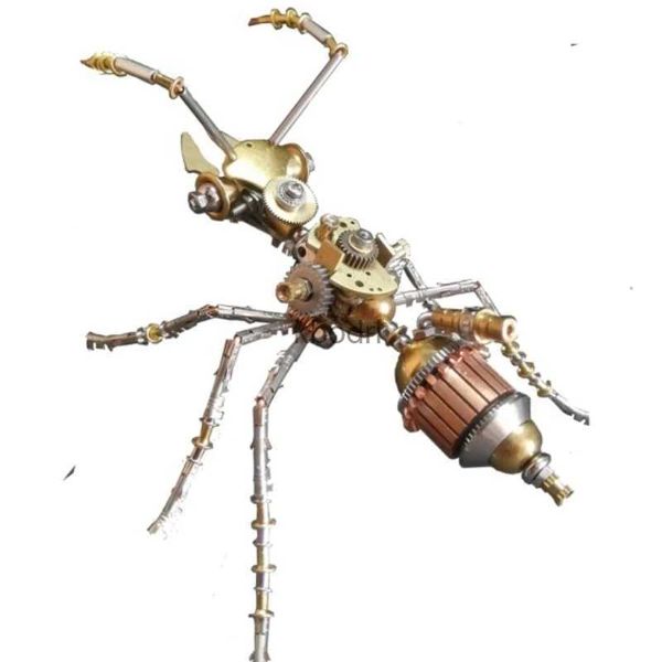 Herramientas artesanales 143 unids DIY Ant Insects Modelo Kit Metal Jigsaw Toy Asamblea Regalos para niños Rompecabezas 3D Mosca para niños Juguetes para adultos Bloques de construcción YQ240119