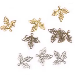 Outils d'artisanat 50 pièces rétro métal artisanat filigrane enveloppes feuilles connecteurs embellissements pour Scrapbooking bricolage artisanat décor à la maison YK0739
