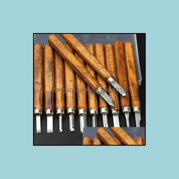 Herramientas artesanales, regalos para manualidades, jardín doméstico, 3/1 Uds., juego de cuchillos para tallar madera, Kit de herramientas de mano, cuchillo cincel de acero al carbono, grabado en madera para Scpture Fact