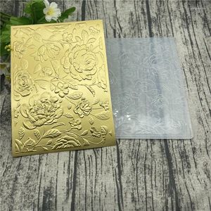 Hobbygereedschappen Flower3D Land Bloemen 3D Embossing Map Reliëf Forder Voor Verjaardag Lente Beterschap Kaarten Maken Scrabooking Deco