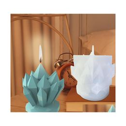 Craft Tools Iceberg Modellering Bloemcluster Candle Sile Schimmel 3D Maakt DIY Ice Soap Hars Release Nit -Stick Drop Delivery Home Garden DH3BA