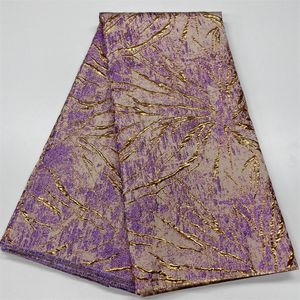 Tissu en dentelle africaine française, brocart Jacquard, outils artisanaux, Style Organza pour robe de soirée de mariage, couture RC127 231130