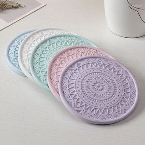 Hobbygereedschappen Ronde Coaster Hars Siliconen Mal Koffie Dienblad DIY Epoxy Gips Beton Wijnglas Cup Mat Mold Home Decor