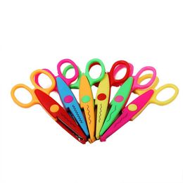 Craft Tools Sawtooth Shape Scissors Handmade Pinking Photo Cut Handicraft Scrapbook Album Scissor Creative Shear Craft Diary School Paper 20220610 D3