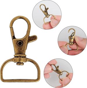 Craft Tools Swivel Snap Hooks Premium Lanyard Hook voor sleutelhangers en naaiprojecten Tassen 0.4 Inside Breedte RRE15082