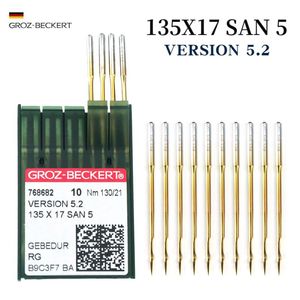 Artisanat 20 PCS 135x17 SAN 5 GROZBECKERT GEBEDUR Titanium Sewing Needles For Walking Foot Sewing Needle Version 5.2, 37:20