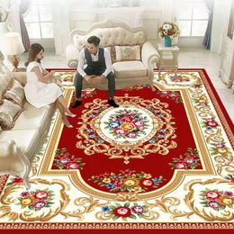 Artisanat Tapis bohème vintage pour le salon Rectangle Area Tapis de style persan Rapparement des tapis de chambre à coucher sans glissement.