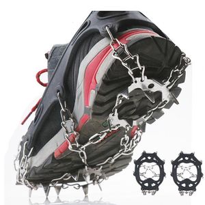 Crampons 1 paire Anti Slip 19 Spike Randonnée Dents Couvre-chaussures Extérieur Glace Neige Spike Grip Cleat 230404