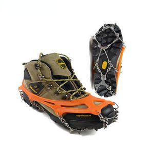 Krampen Universeel ijs Geen slip sneeuwschoenen Spikes Grips Cleats winter klimschoenen Cover mode buitengroothandel 230404