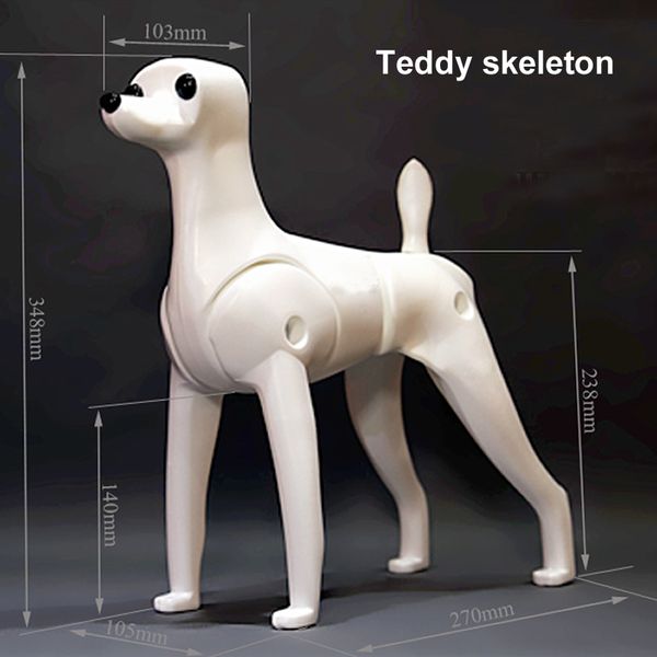 Crane Pet Grooming Teddy Bear Mannequin Modèle chien 1 chien avec 1 Wig Wig 1 + 1 Kit Pratique professionnelle de haute qualité