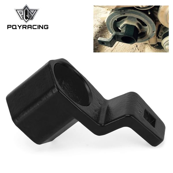 Outil de retrait de poulie de manivelle, douille de 50mm, support de clé de vilebrequin, outil de maintien de clé à entraînement carré de 1/2 pouces pour Honda Acura PQY-SLW01