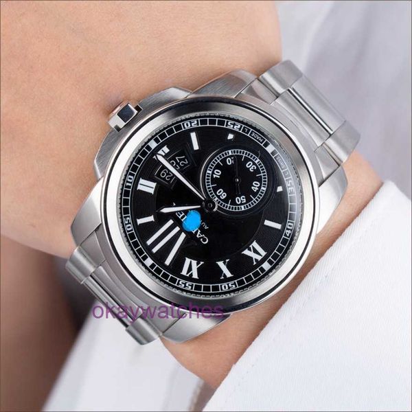 Crater Unisexe Watches After 23500 New Kalibo Automatic Mechanical Mens Swiss Watch avec boîte d'origine