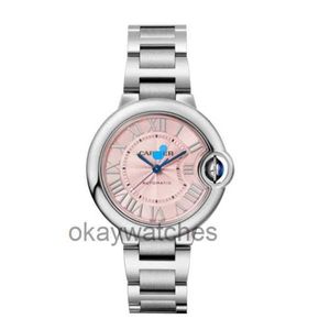 Crater Unisexe Watches New Blue Balloon Series Automatic Mechanical Watch Neutral 33 mm WSBB0046 avec boîte d'origine