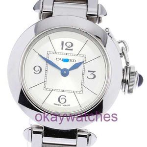 Crattre Designer Montres de haute qualité Miss W3140007 Silver Dial Quartz Watch Womens Wristwatch_792100 avec boîte d'origine