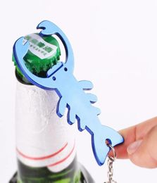 Ouvre-bière en aluminium Crawfish avec porte-clés pour le bar de cuisine ou le restaurant Inventory Whole3564736