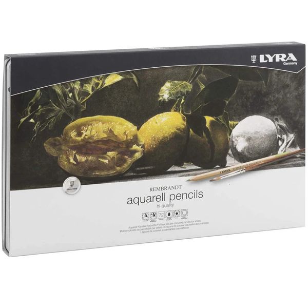 Crayon LYRA Rembrandt Aquarell artistes Crayons de couleur ensemble Crayon de couleur à l'eau meilleurs Pigments Crayons fournitures d'art scolaire 231010