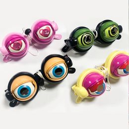 Crazy Eyes Children Nieuwe Strange Creative Tricky Funny Glasses speelgoed Nep Big Eyes Party Props knipperende schattige bril Holiday Gifts