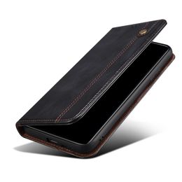 Crazy Horse Cases voor Vivo V30 S18 S18E IQOO NEO 9 X100 Y38 V29 V29E V27E PRO 4G 5G Wallet Leather Case Luxury Fundas