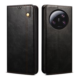 Crazy Horse coques de téléphone pour Xiaomi 13 12 12T 12S 12X POCO X5 X4 11 Ultra Lite Pro 4G 5G portefeuille housse en cuir Capa