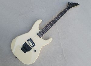 Crème 6 strings elektrische gitaar met Floyd Rose Rosewood Fletboard kan worden aangepast