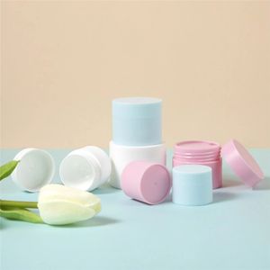 Cream Jar Make -up Container Ronde Richtbare flessen Face Cream Eyeshadow Gel Suncreen Parfum Travel Plastic potten