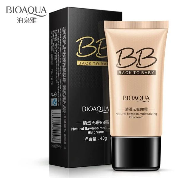 Cremas BIOAQUA BB Cream Maquillaje 3 colores Corrector natural impecable Oilcontrol Base líquida Cosméticos hidratantes