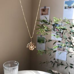Collier créatif avec pendentif en forme de pièce d'équilibre en argent Sterling 925, collier à motif hexagonal Vintage pour femmes