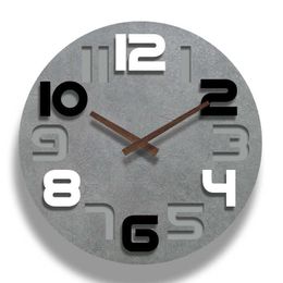 Creative Acrylic 3D Wall Clock Generation Nordic Silent Muur Horloges Woondecoratie Woonkamer Keukenklok Duvar Seringi Gift FZ870 210724
