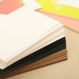Creatief en uniek doe-het-zelf-blanco handgeschilderde kartonnen dubbelzijdige blanco karton 3 keuzes